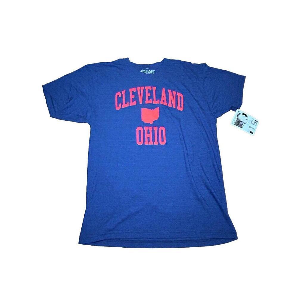 Cleveland Ohio Graphic Tee by Jupmode – Size Large